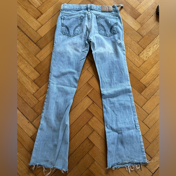 Hollister Denim Flare Vintage Jeans Size 3 - Picture 2 of 14